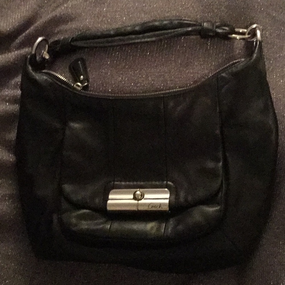 Coach leather bag